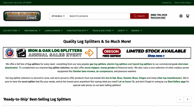 woodsplitterdirect.com