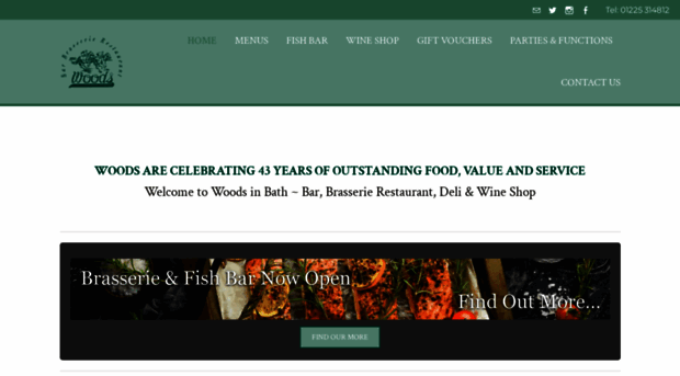 woodsrestaurant.com