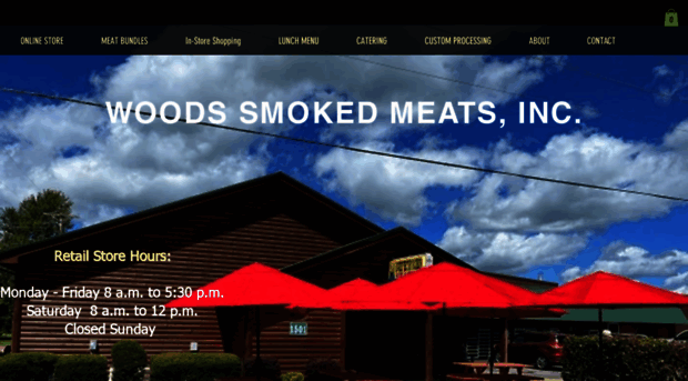 woodssmokedmeats.com