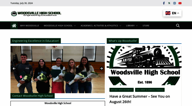 woodsvillehighschool.com