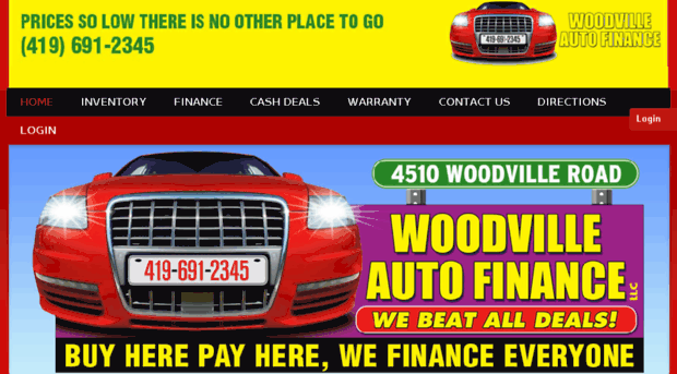 woodvilleautofinance.com