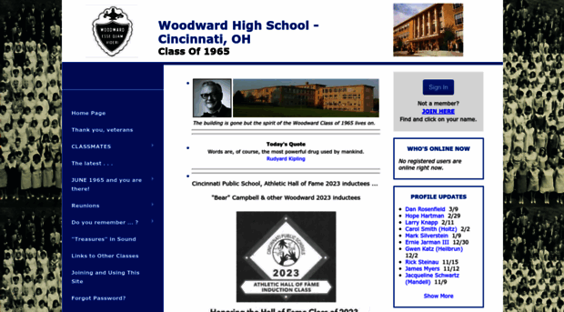 woodwardclassof65.com