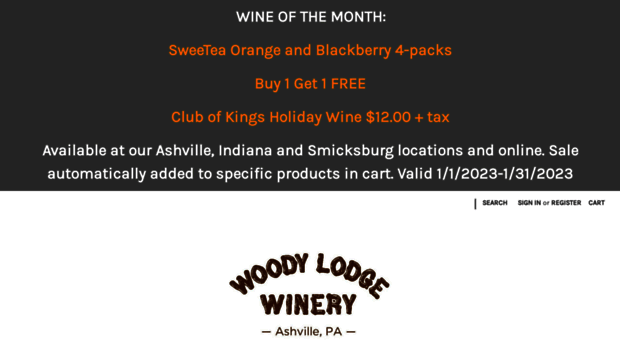 woodylodgewinery.net