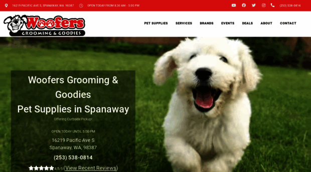 woofersgrooming.com