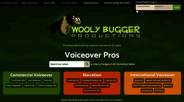 woolybuggerproductions.com