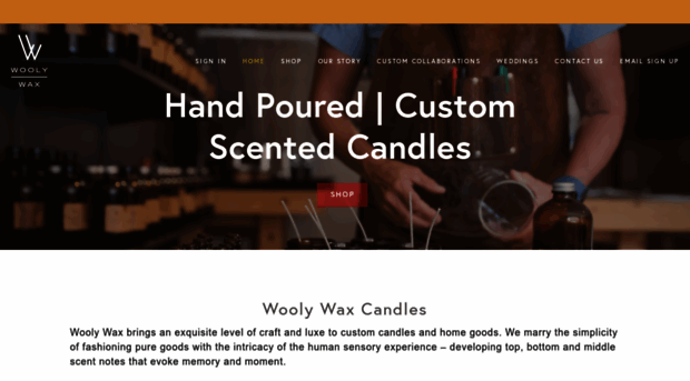 woolywaxcandles.com