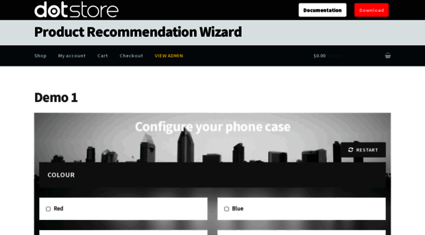 wooproductrecommendationwizard.demo.store.multidots.com