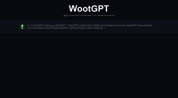 wootgpt.woot.com