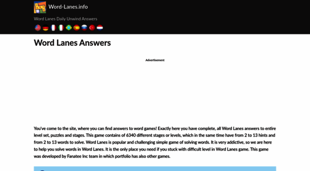 word-lanes.info