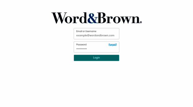 wordandbrown.easecentral.com