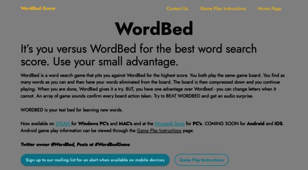 wordbed.website