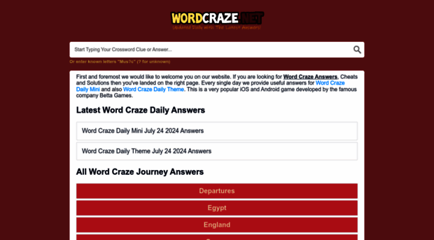 wordcraze.net