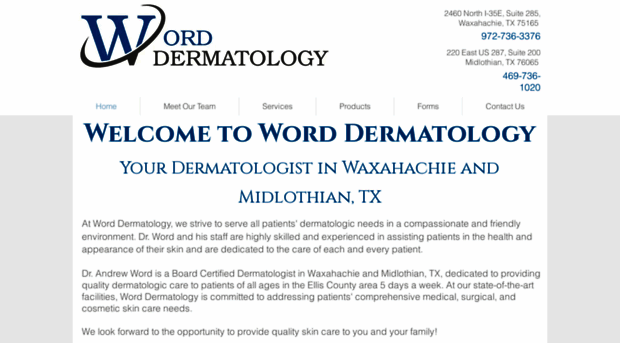 worddermatology.com