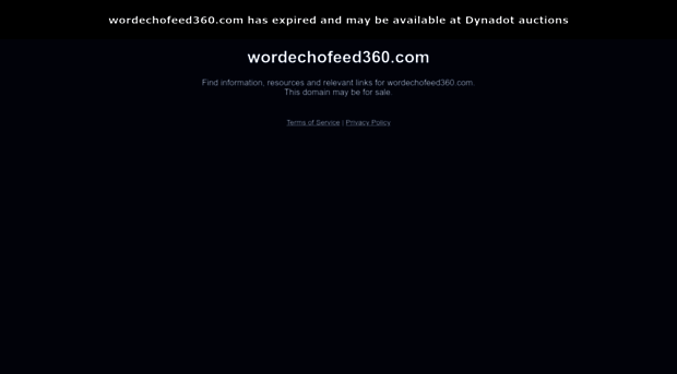 wordechofeed360.com