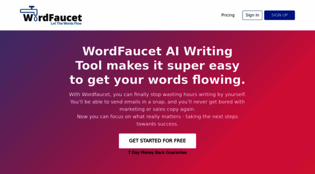 wordfaucet.ai