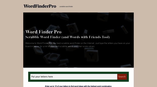 wordfinderpro.com