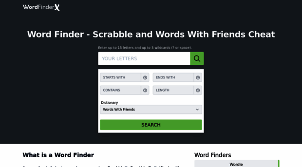 wordfinderx.com