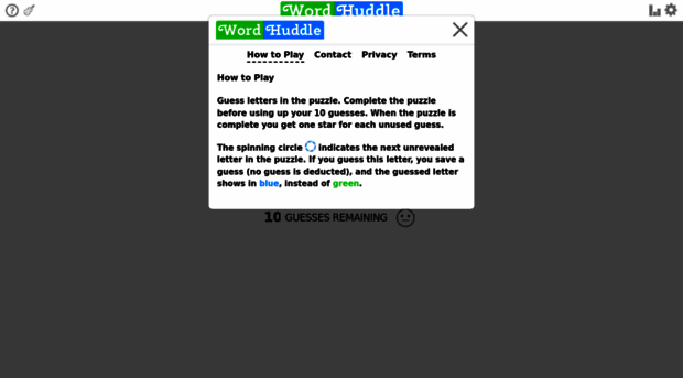 wordhuddle.com