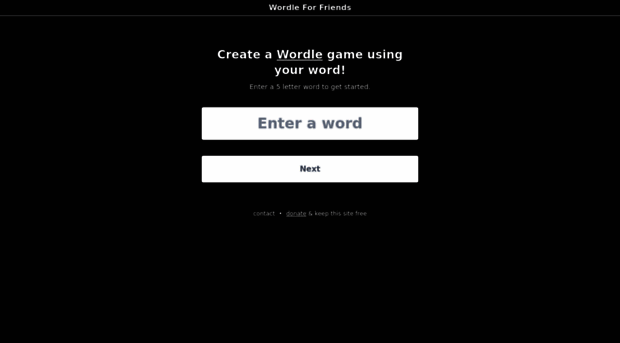wordleforfriends.com
