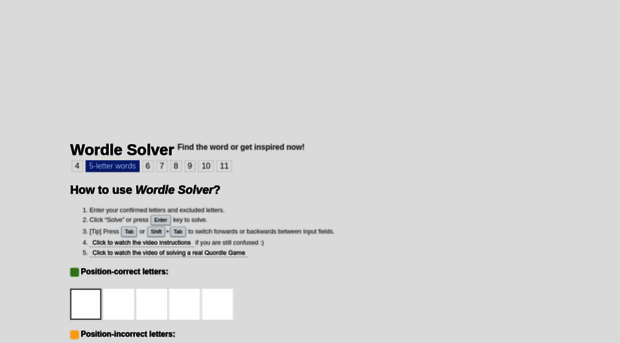 wordlesolver.pro