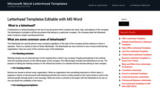 wordletterheadtemplates.com