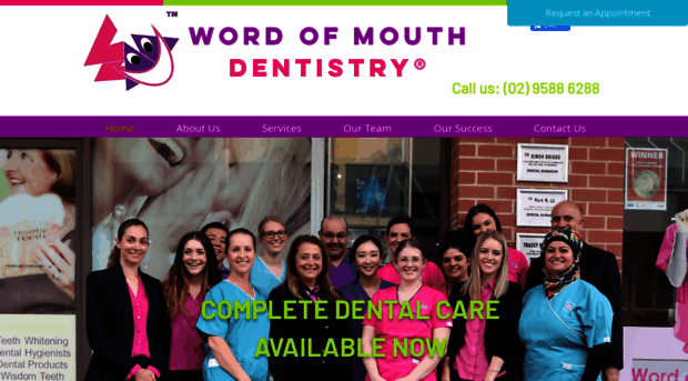 wordofmouthdentistry.com.au