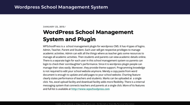 wordpressschoolmanagementsystem.wordpress.com