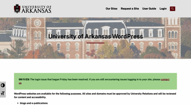 wordpressua.uark.edu