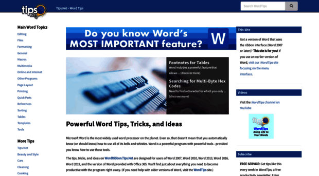 wordribbon.tips.net