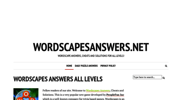 wordscapesanswers.net