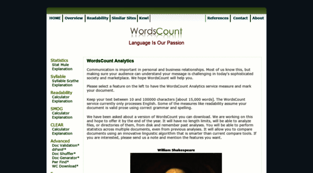 wordscount.info