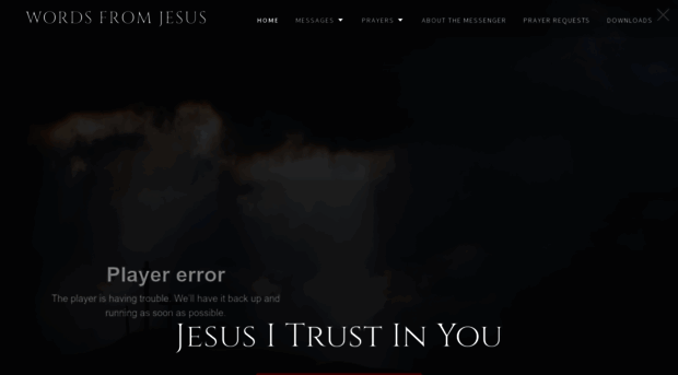 wordsfromjesus.com