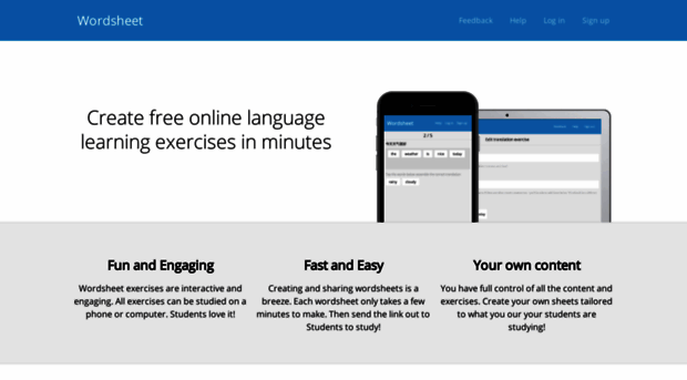 wordsheet.io