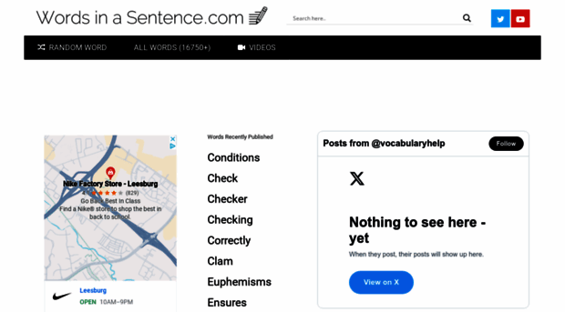 wordsinasentence.com