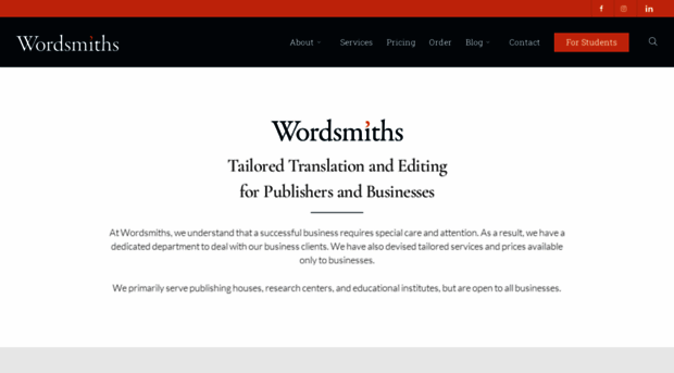 wordsmiths.org.uk