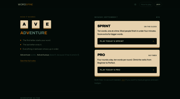 wordspine.com