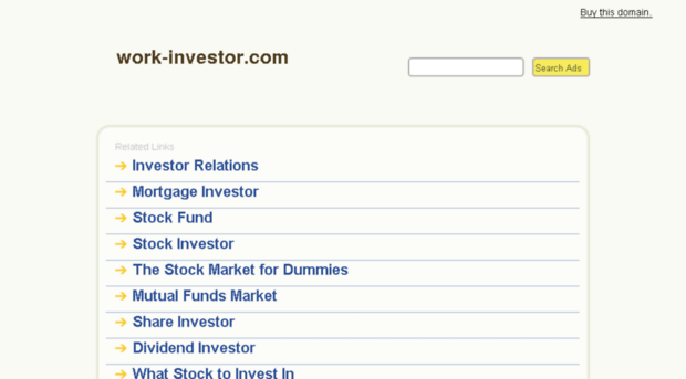 work-investor.com