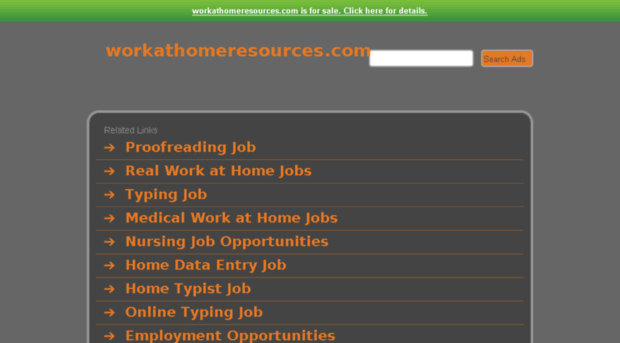 workathomeresources.com