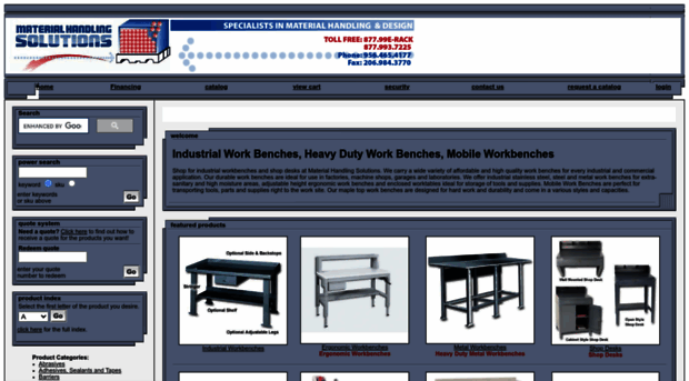 workbenches.e-rackonline.com