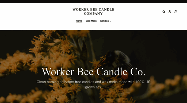 workerbeecandle.com