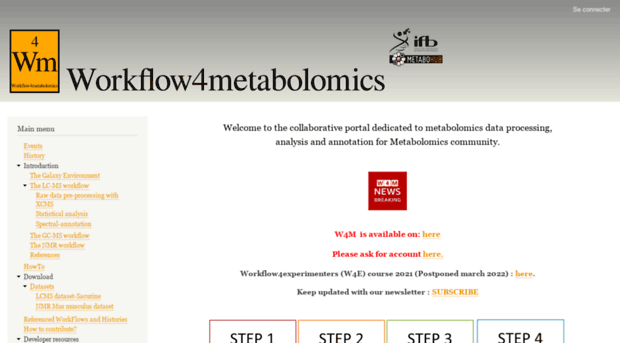 workflow4metabolomics.org