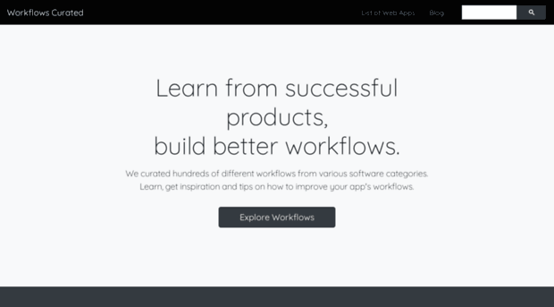 workflowscurated.com