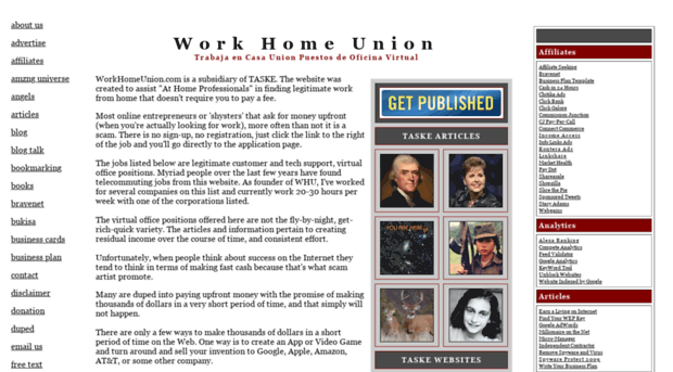 workhomeunion.com