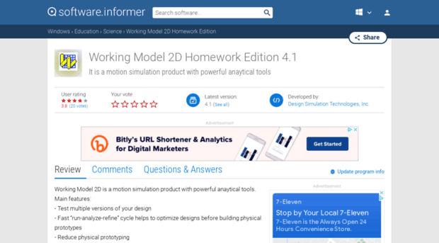 working-model-2d-homework-edition.software.informer.com