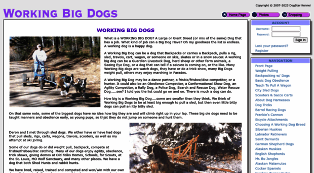 workingbigdogs.com