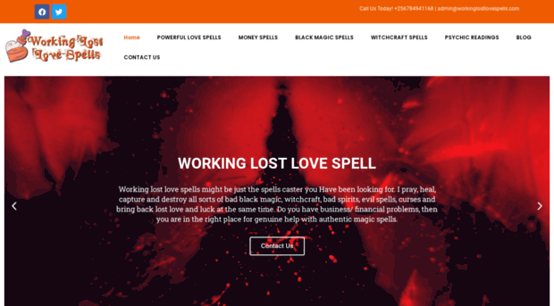 workinglostlovespells.com