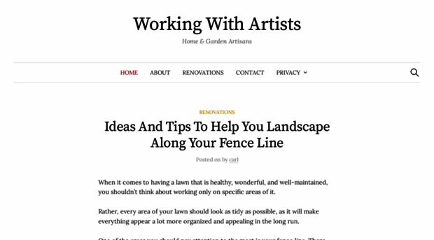 workingwithartists.org