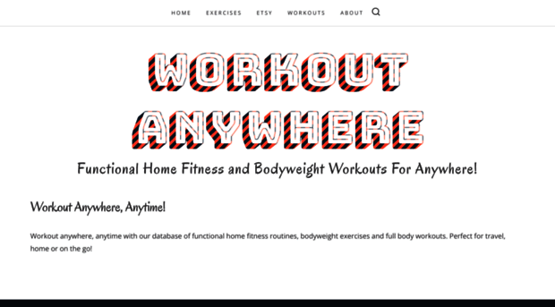 workoutanywhere.com