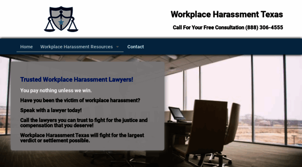 workplaceharassmentlawyertexas.com