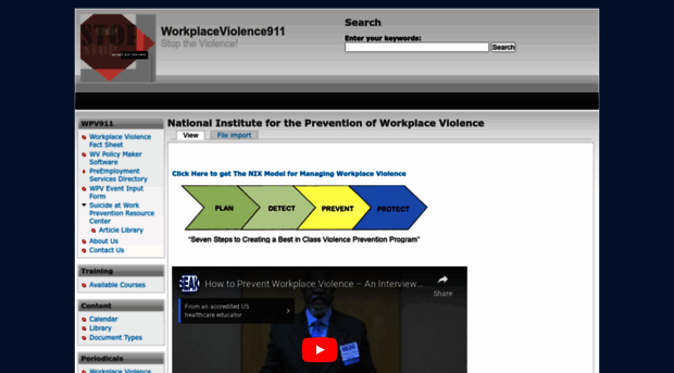 workplaceviolence911.com